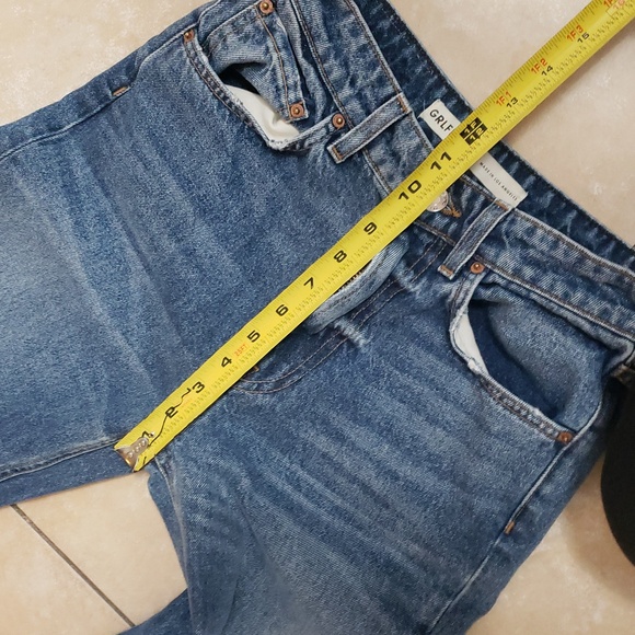 GRLFRND Blue Flare & Wide Leg Jeans - Picture 11 of 16